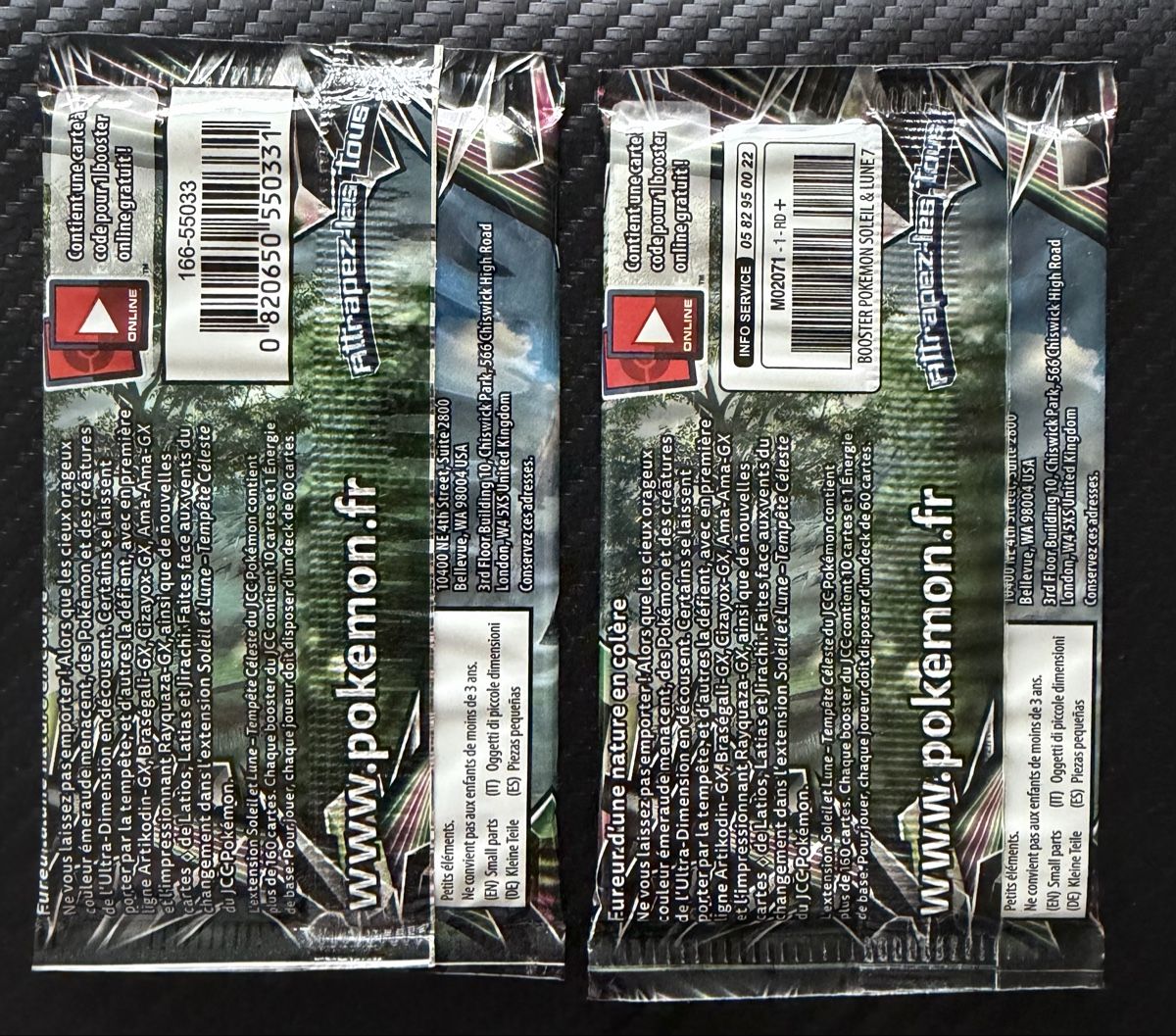 Pokémon Carte collezionabili: Pokémon 2x Boosters Tempête Céleste FR Scellé Neuf – Nuovo e nell'imballaggio originale da La Chaux-de-Fonds venduto da CatchEmCardzz 1