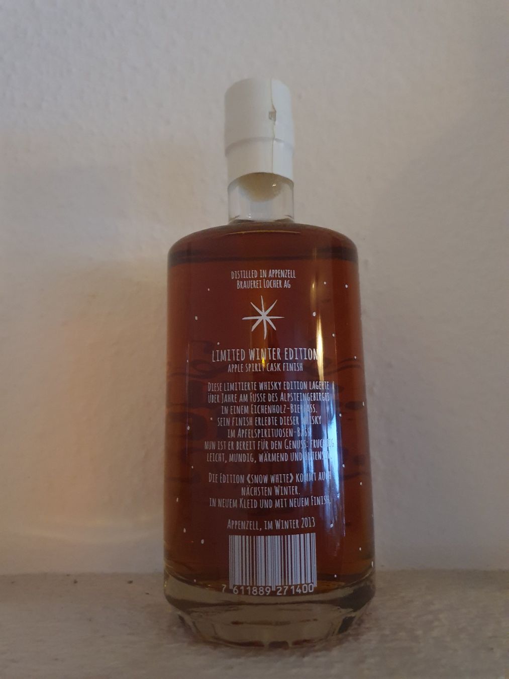 Spirituosen: Säntis Malt Snow White Nr.1 – Neu und originalverpackt aus Langnau am Albis von jer_pm72 1