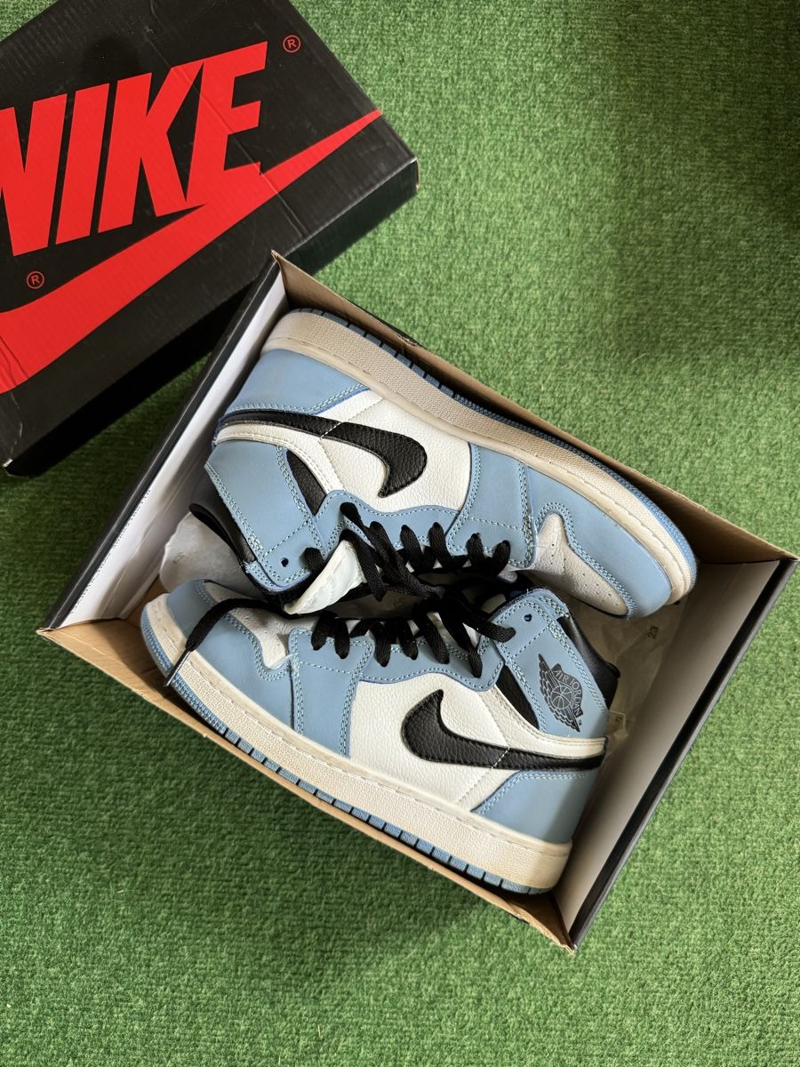 Jordan Damenschuhe: Basket Jordan 1 Mid Rétro OG blue 39 – Neu (gemäss Beschreibung) aus Porrentruy von fee_24 4