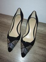 Giorgio Armani Scarpe Eleganti Nere con Strass, Taglia 40