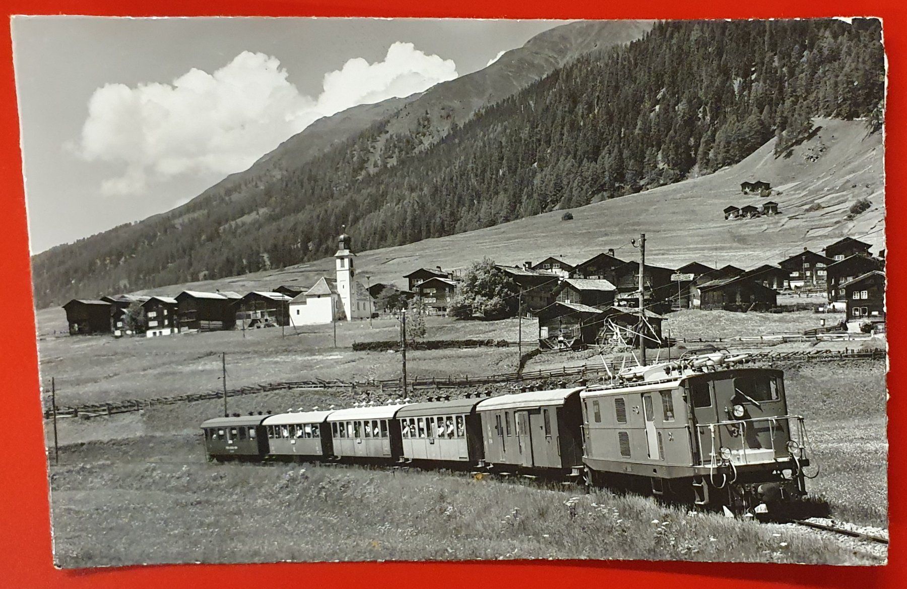 Cartoline postali: Gluringen an der Furkabahn 1964 – Usato da Kreuzlingen venduto da Rschweiz1
