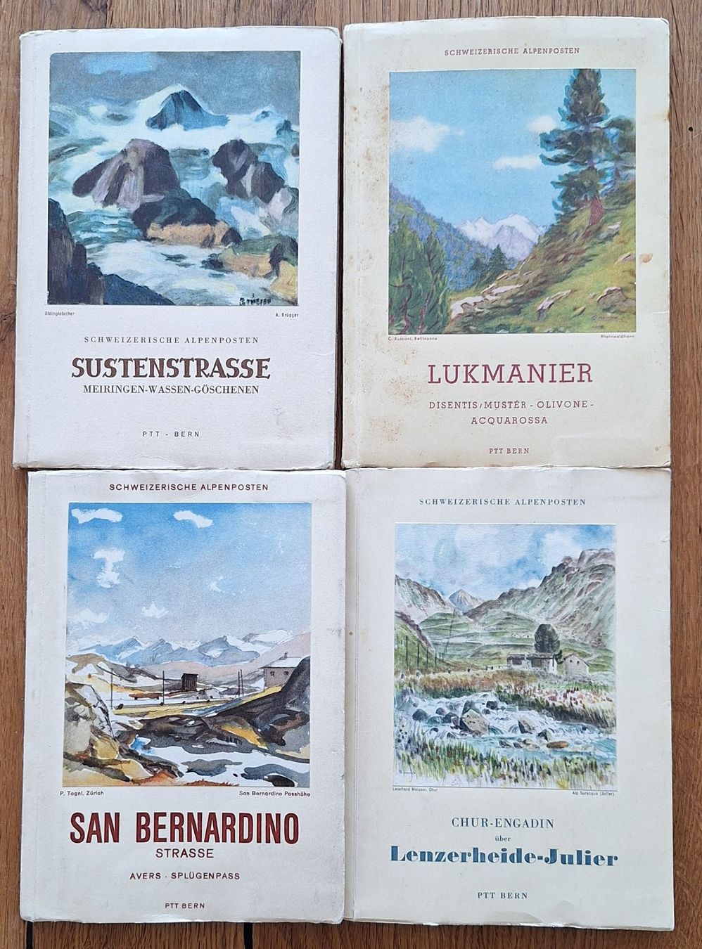 Bücher: Schweizerische Alpenposten – Gebraucht aus Schaffhausen von Hottschili
