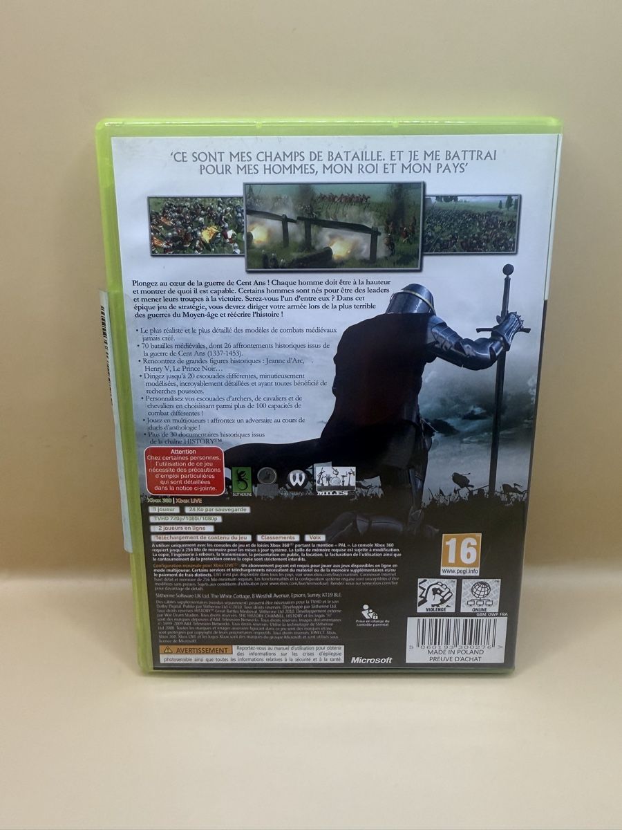 Giochi: Great Battles Medieval Xbox 360 – Usato da Genève venduto da sho_67qj 1