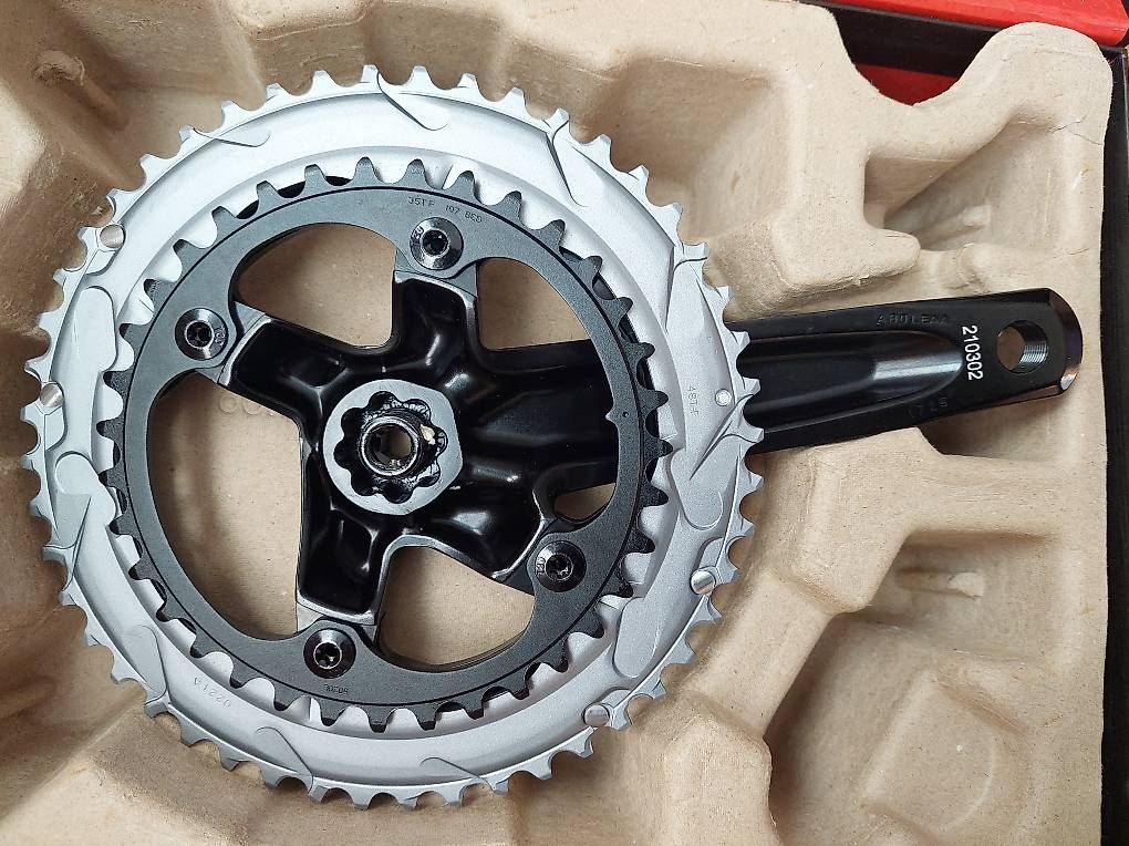 Pezzi di ricambio: SRAM Rival Kurbel NEU (48/35) – Usato da Altnau venduto da Saemit 1