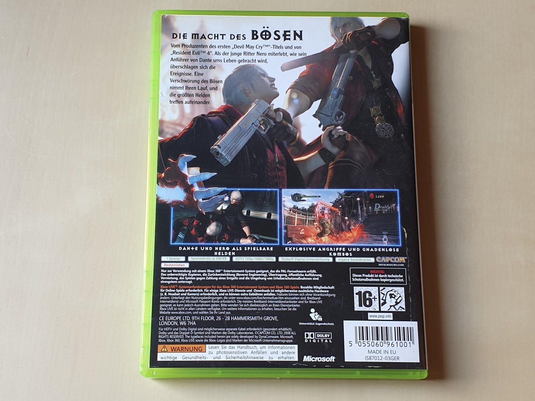 Microsoft Spiele: Devil May Cry 4 – Gebraucht aus Stansstad von collectorsshop 1
