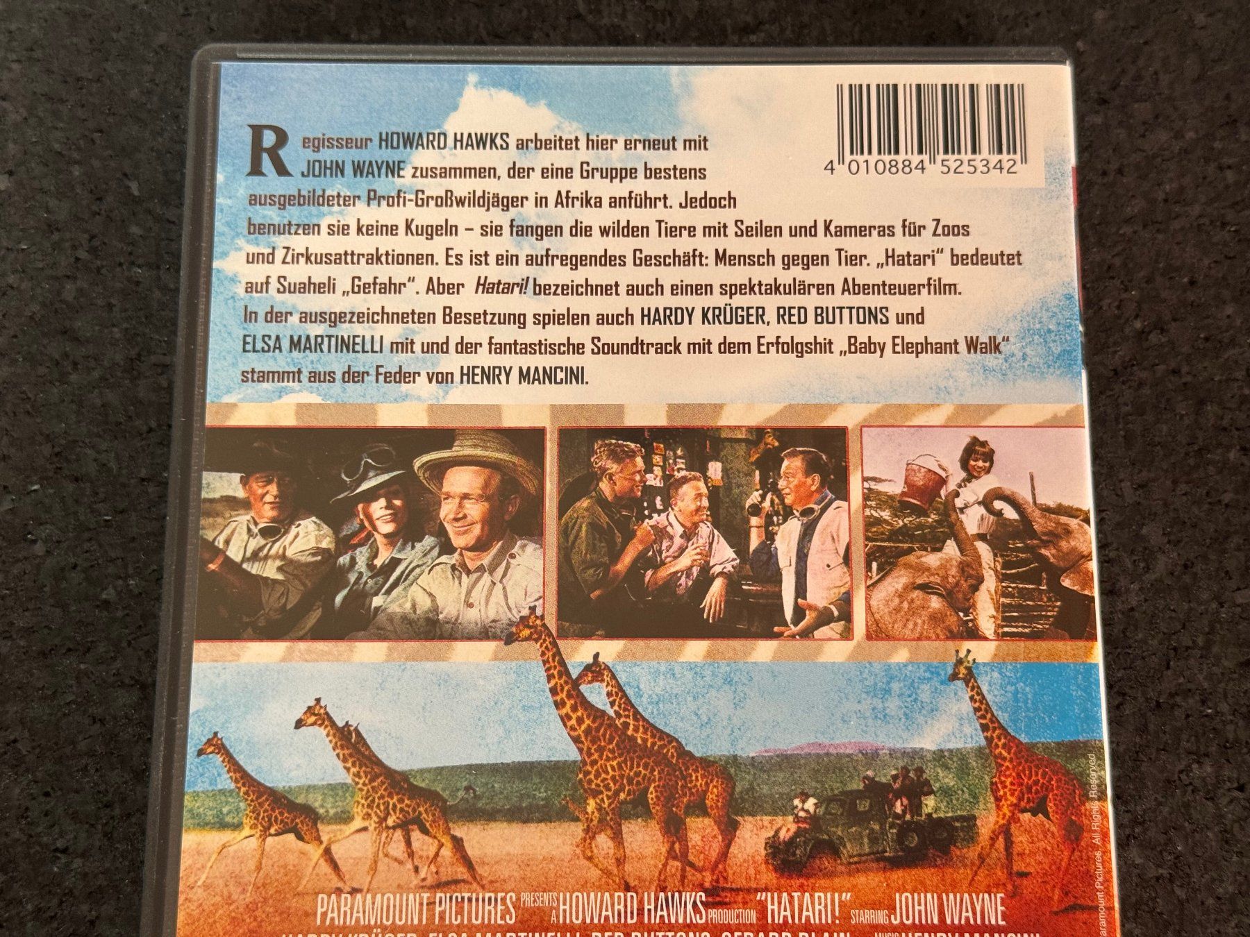 Tutti i DVDs: HATARI DVD EN/DE/FR/IT/SP JohnWayne – Usato da Fribourg venduto da tschjoly 2