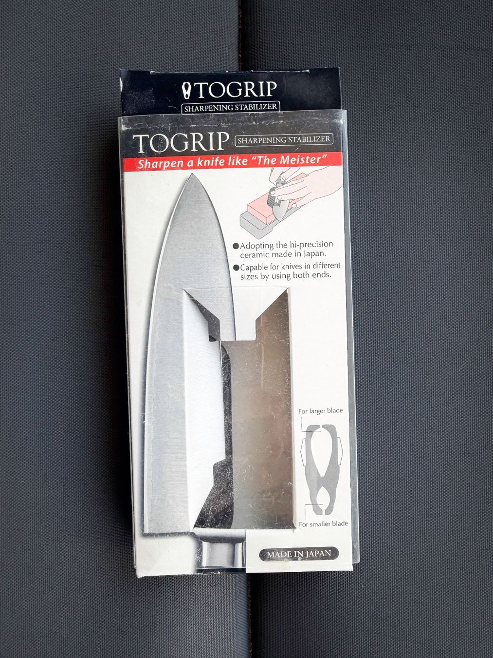 Küchenmesser: TOGRIP Messerschärfer Made in Japan – Gebraucht aus Reinach AG von Rousseau_J