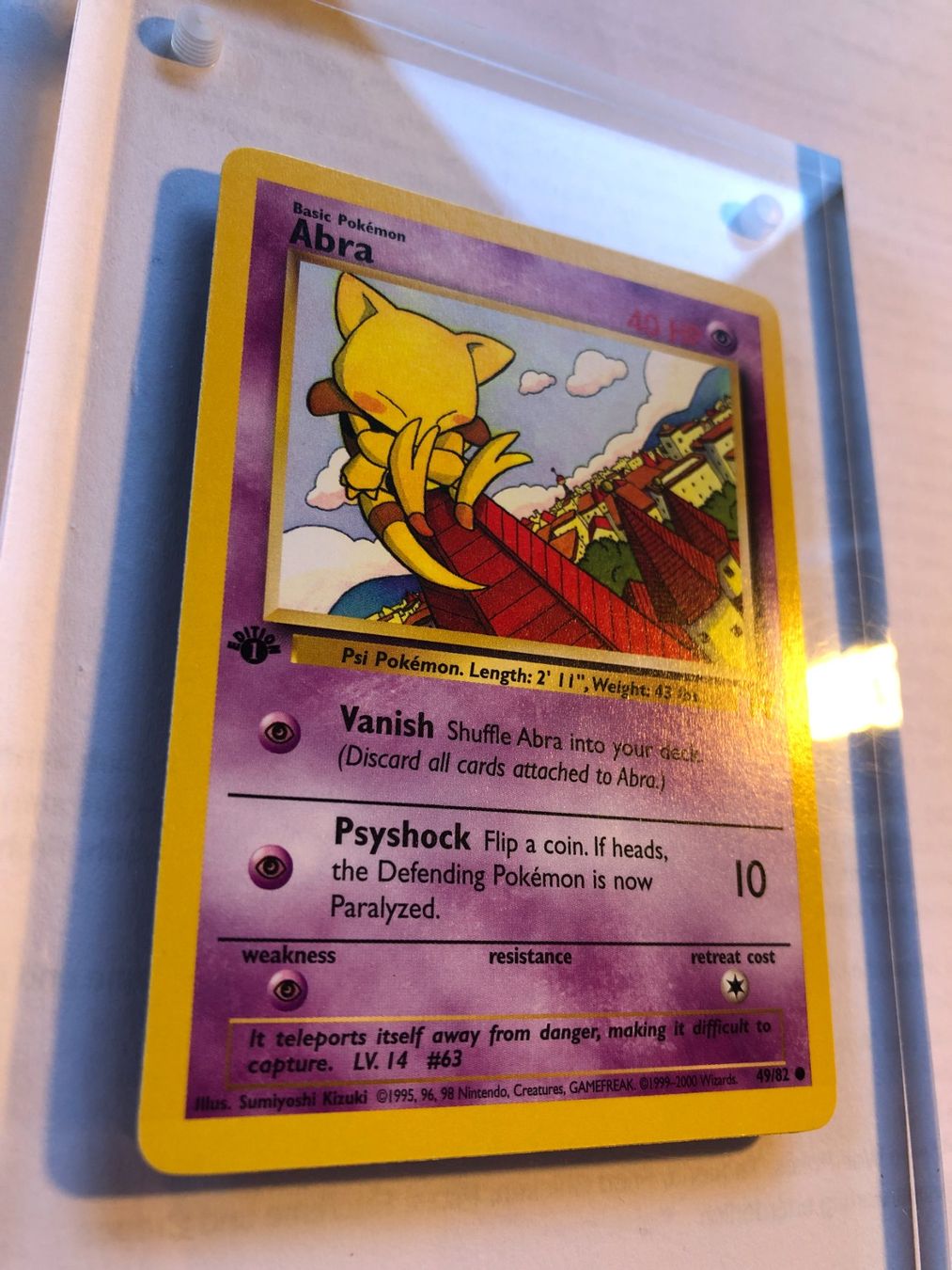 Carte collezionabili: Abra 1st Team Rocket - MINT - ab 1.- – Usato da Giubiasco venduto da dan_pr8b 1