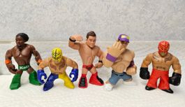 WWE Wrestling Figuren Set Rey Mysterio John Cena Miz Kingsto