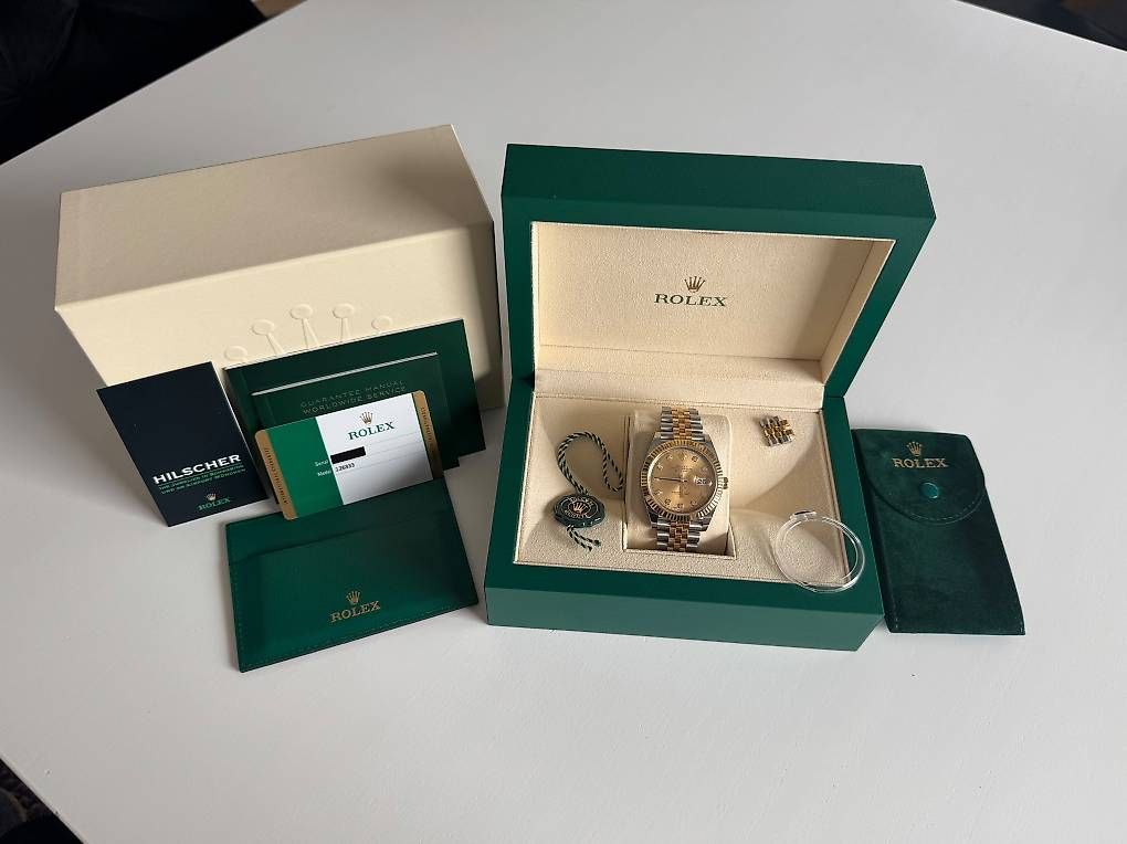 Uhren: Rolex Datejust 41 Full Set  Original Diamant-Zifferblatt – Gebraucht aus Kreuzlingen von tim_trautwein 4