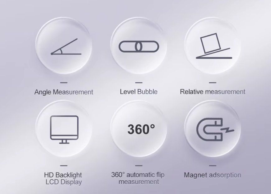 Messen: Digital Niveau Winkelmessgerät 0~360° – Neu und originalverpackt aus Châtelaine von topshop.switzerland 1