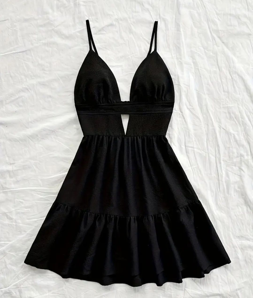 Vestiti: Sommerliches, schwarzes Minikleid, Grösse S – Nuovo (secondo la descrizione) da Zofingen venduto da Just_That_Thing