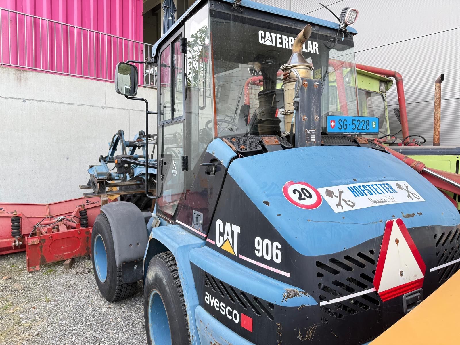 Caterpillar Caricatori: Pneulader CAT 906 – Usato da Wittenbach venduto da HofstetterMechanik 1