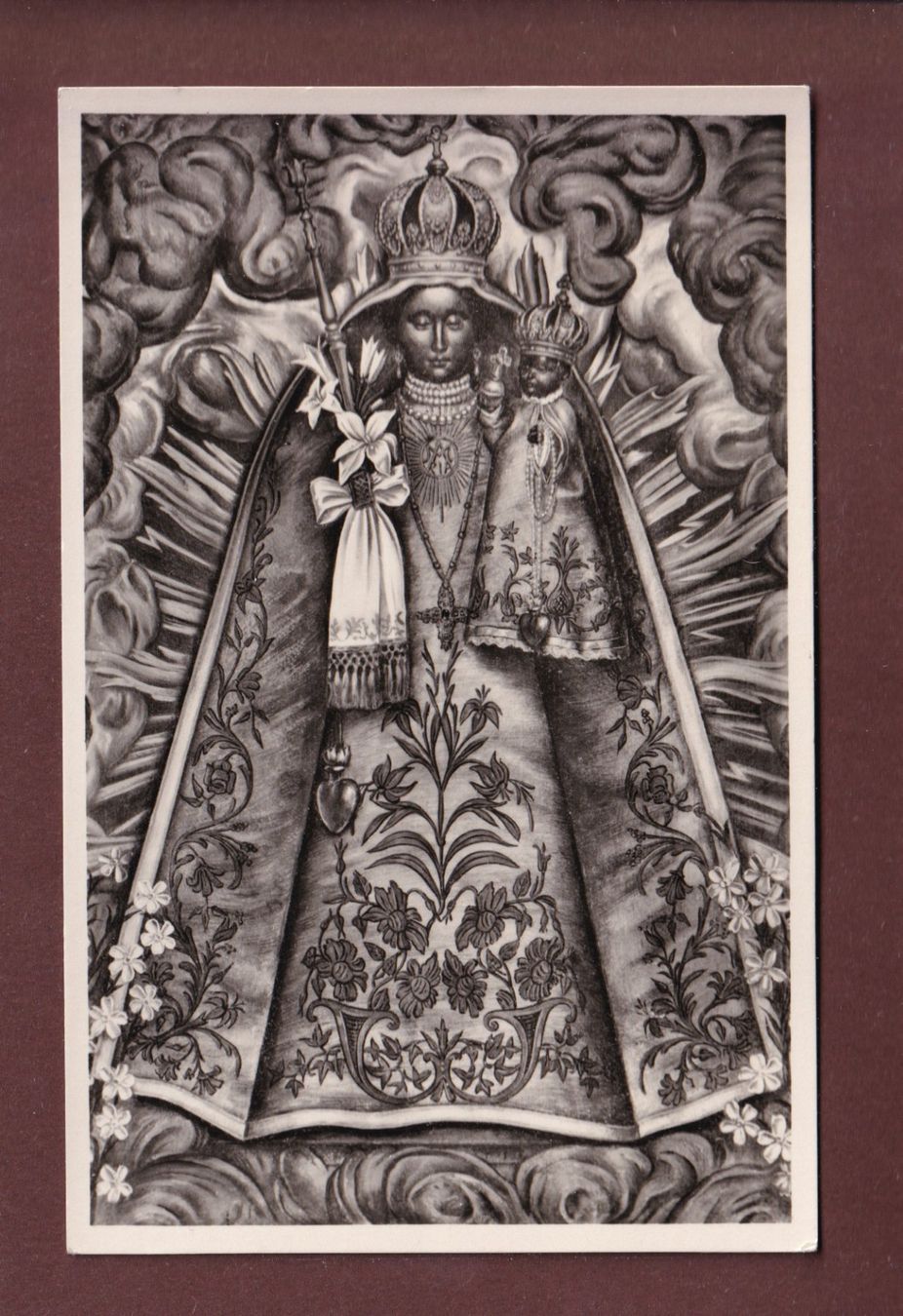 Cartes postales: EINSIEDELN - Madonna – D'occasion à Pully par nicecards-shop