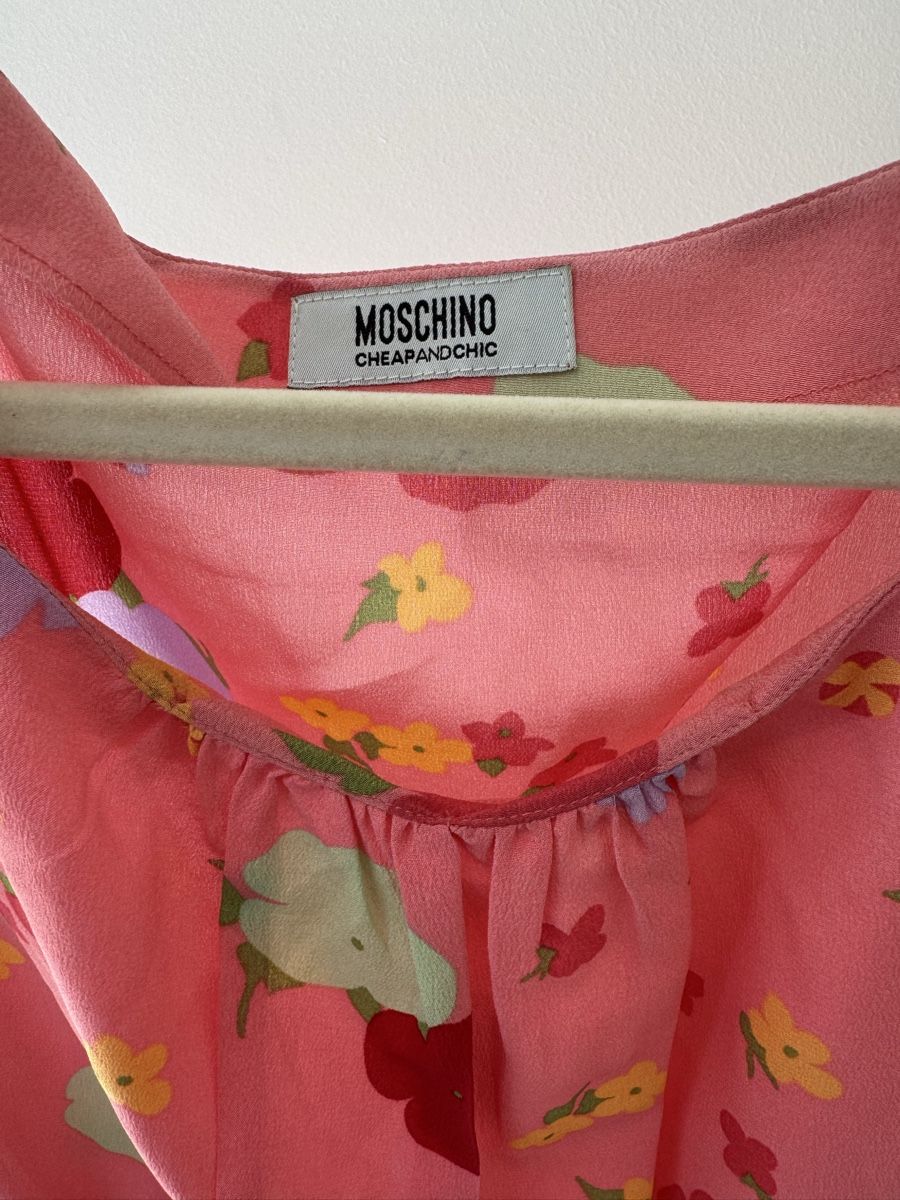 Moschino Vestiti: Vintage Moschino Sommer Kleid   – Usato da Zürich venduto da di_archive 5