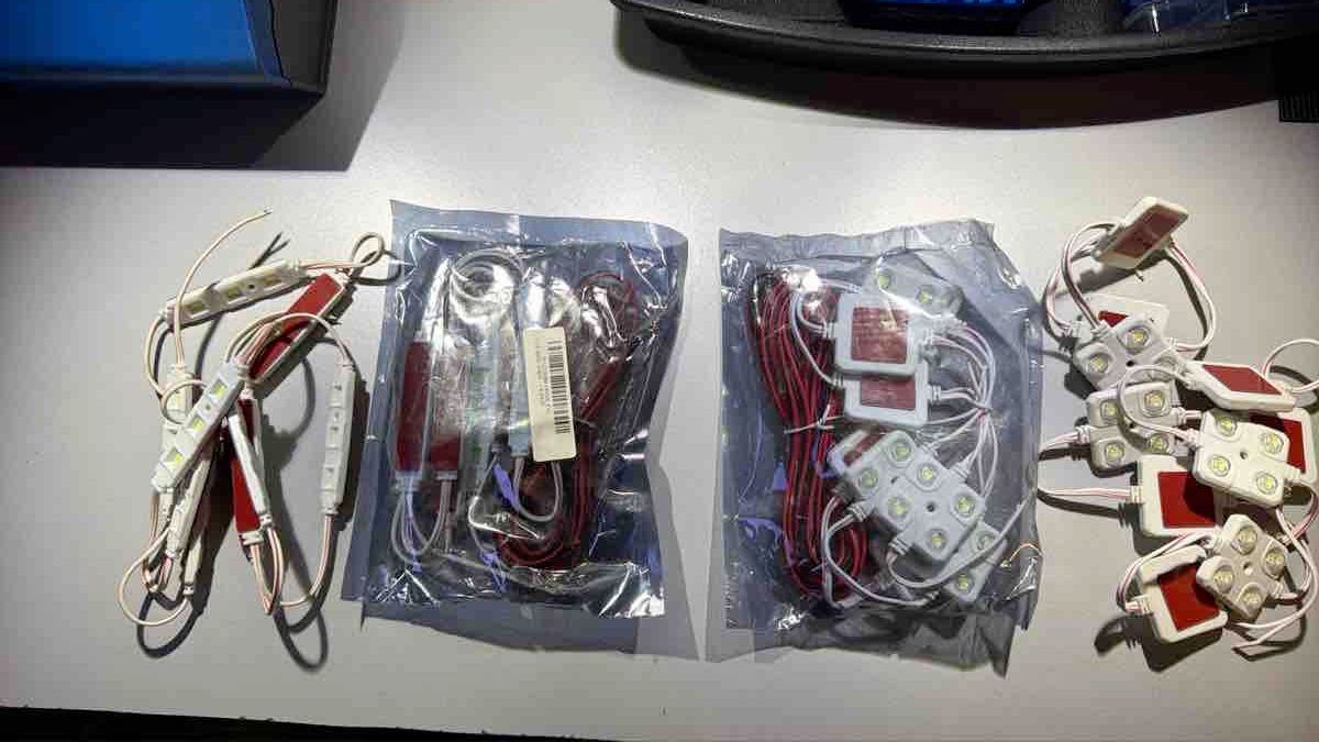 Ghirlande e barre luminose: LED Module Set weiss neuwertig – Nuovo (secondo la descrizione) da Grenchen venduto da r_line 2