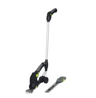 Akku Gras- und Strauchschere mit Teleskop-Stiel