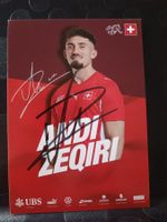 Andi Zeqiri - handsig. SFV Karte - Hopp Schwizz 🇨🇭⚽