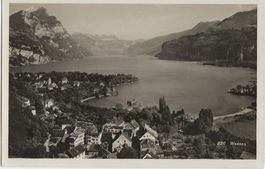 Weesen, Schönwetter, 1930
