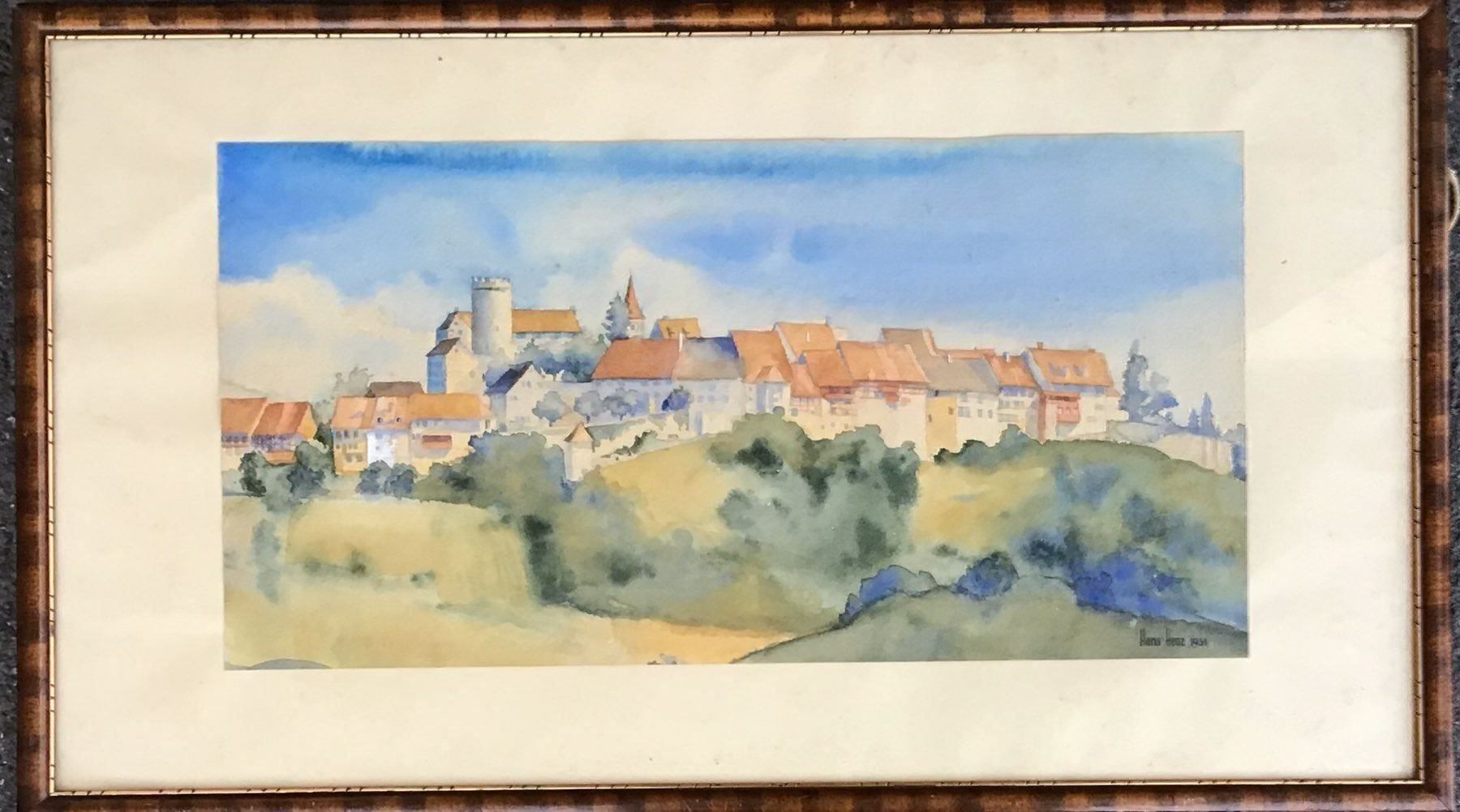 Gemälde: Hans Benz Original Aquarell – Gebraucht aus Wetzikon ZH von Nicki6