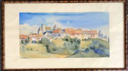 Hans Benz Original Aquarell