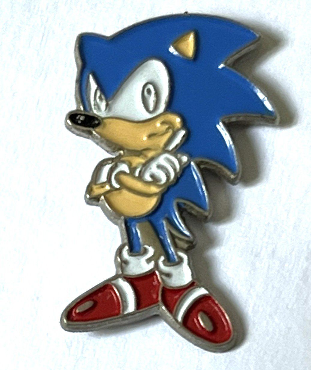 Disney Placchette & Badge: Pin Super Sonic Blue neuwertig – Usato da Kriens venduto da TSCH1 1