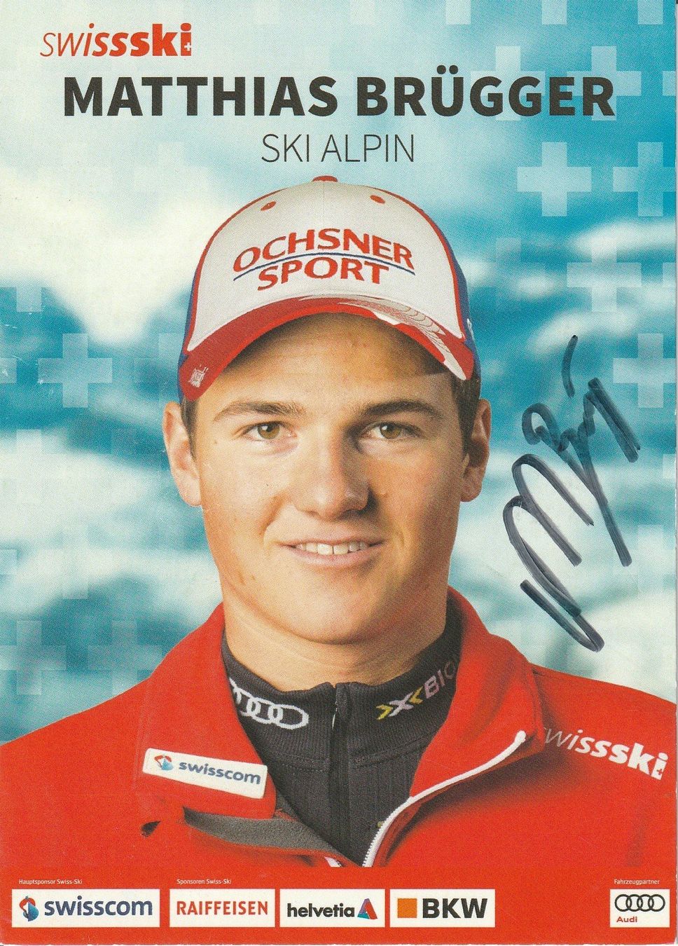 Autografi: Matthias Brügger / Originalautogramm – Usato da Schwyz venduto da racingautographs