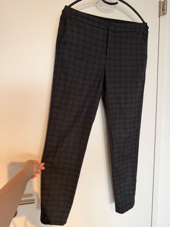 Reserved Anzugshose dunkelgrau kariert - 34 (S) - wie NEU!