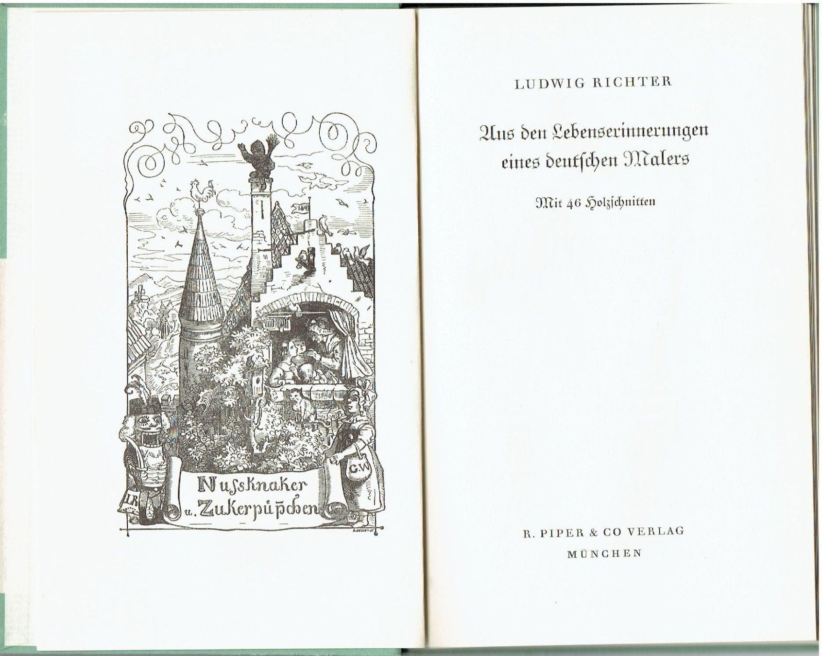 Libri: Ludwig Richter, 46 Holzschnitte – Usato da Flims - Dorf venduto da Stagediver 1