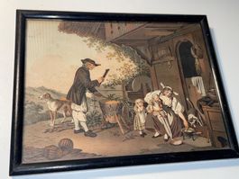 Sigismond FREUDENBERGER (1745-1801) Zwei Radierungen Schweiz