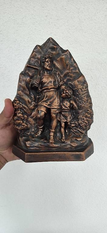 Sculture & Statue: Wilhelm tell Skulptur – Usato da Pfaffnau venduto da Hawaiano 2