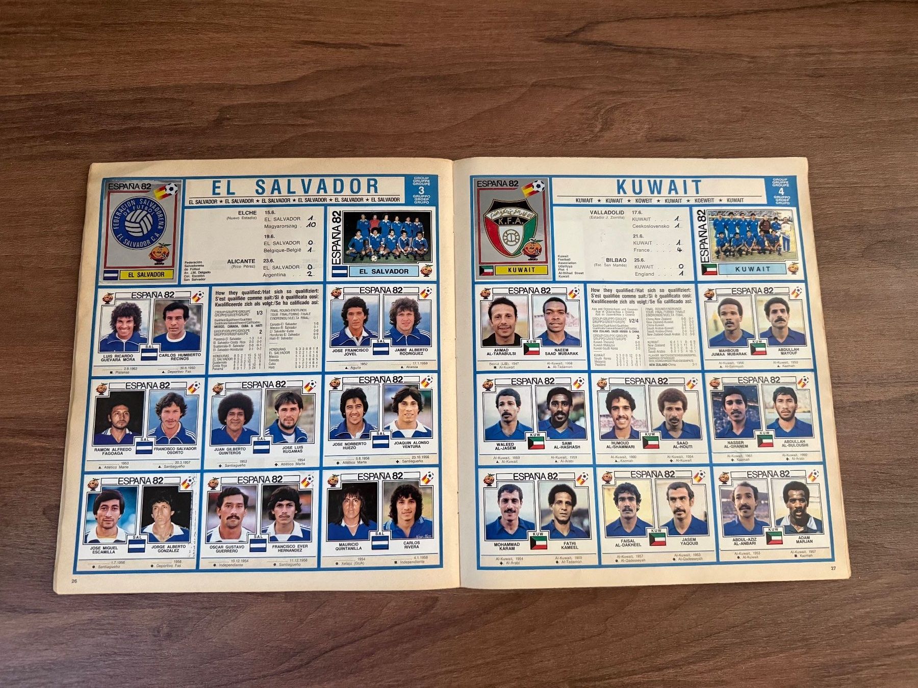 Panini Album: Album Panini WM 1982 - Komplett – Usato da Chiggiogna venduto da TheLegend88 4