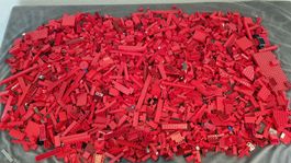 Lego Steine/Teile rot ca. 3.5kg