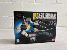 RX-78 "Gundam" HG 1/144 U.N.T. Spacy Prototype, von1990 Neu!