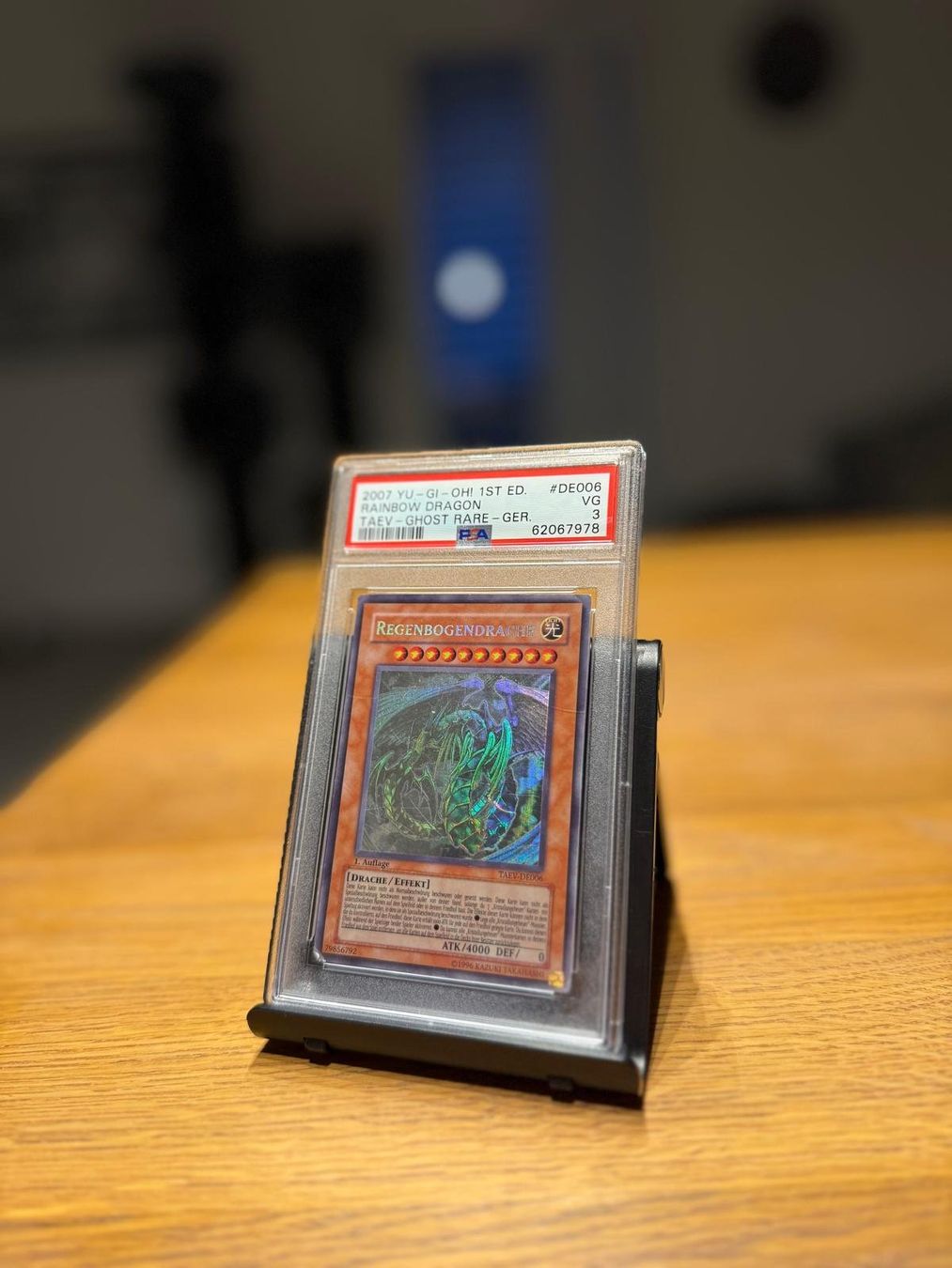 Yugioh Sammelbilder & Trading cards: Yu-Gi-Oh! 1st Ed. Regenbogen Drache - TAEV -Ghost Rare DE006 – Gebraucht aus Neftenbach von fuschetto1072 6