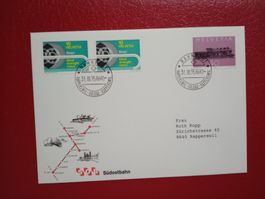 Sonderbrief Südostbahn Bahnpost 1995
