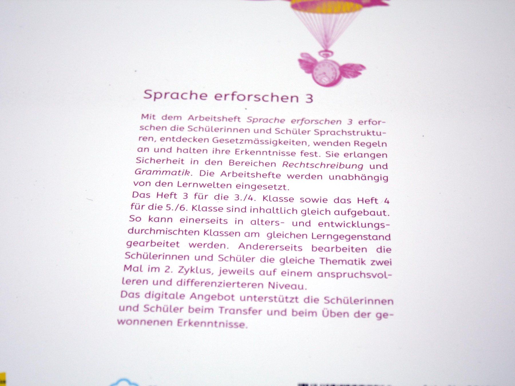 Bücher: Arbeitsheft Sprache erforschen 3 (DIE-24-12) – Neu (gemäss Beschreibung) aus Zürich von fundsachenverkauf 2