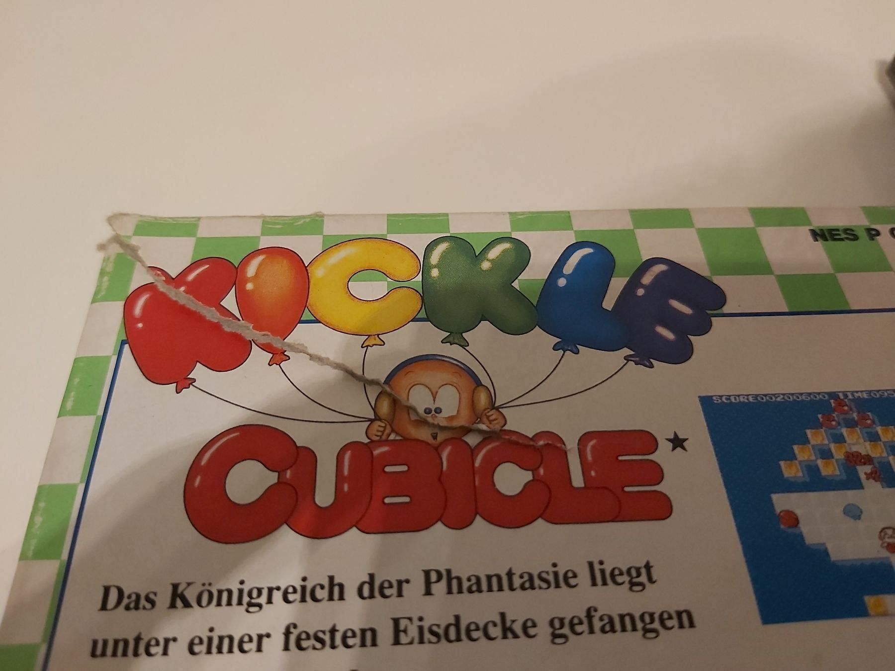 Giochi: Kickle Cubicle Nintendo NES Spiel OVP – Usato da Aarau venduto da Kaesekuchen2000 3