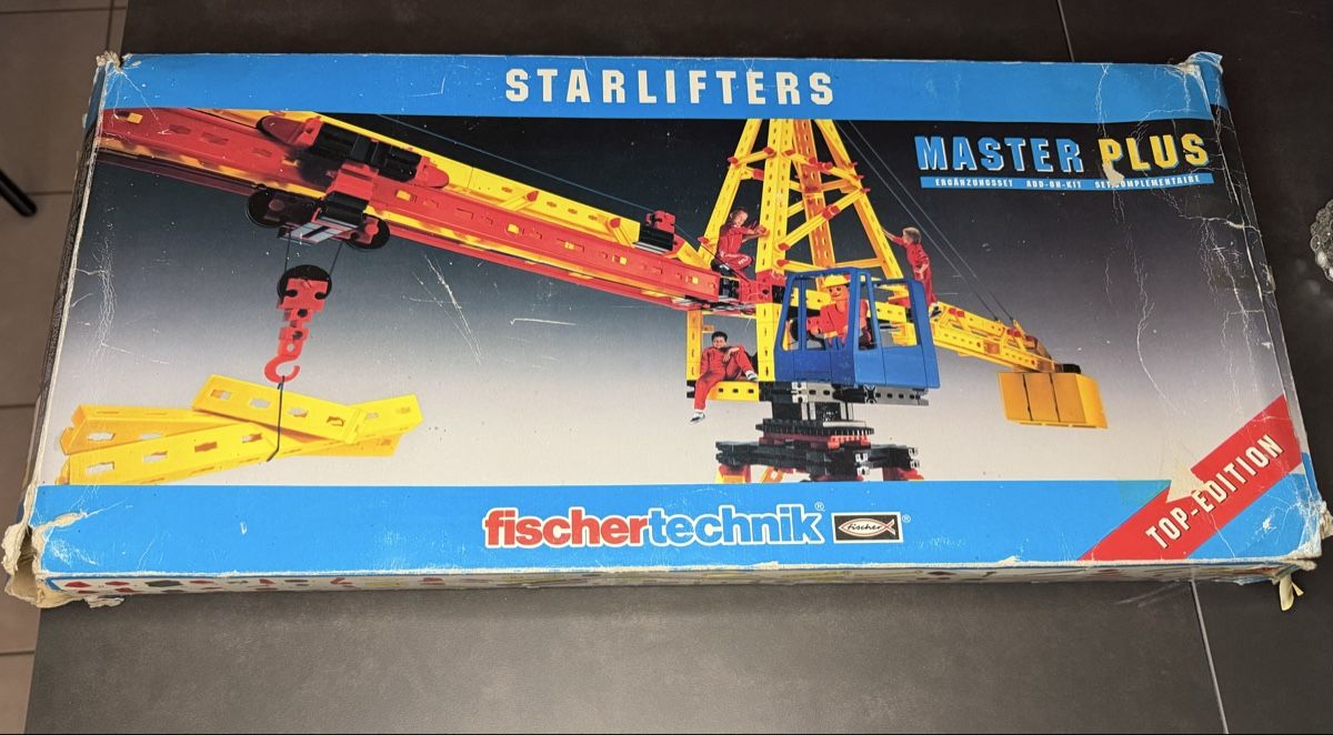 Fischer Baukästen: Fischertechnik Starlifters Master Plus Set, Vintage Baukaste – Gebraucht aus Wallbach von ale_db7t