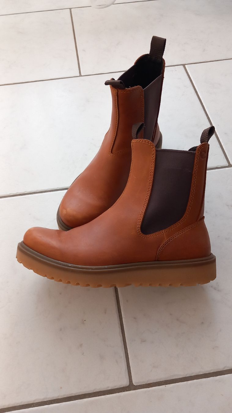 Ecco Scarpe da donna: Lederboots ecco Gr 38 cognac – Nuovo (secondo la descrizione) da Eggersriet venduto da Taylorjam