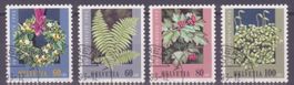 Pro Juventute ZNr. 328-331 Waldpflanzen