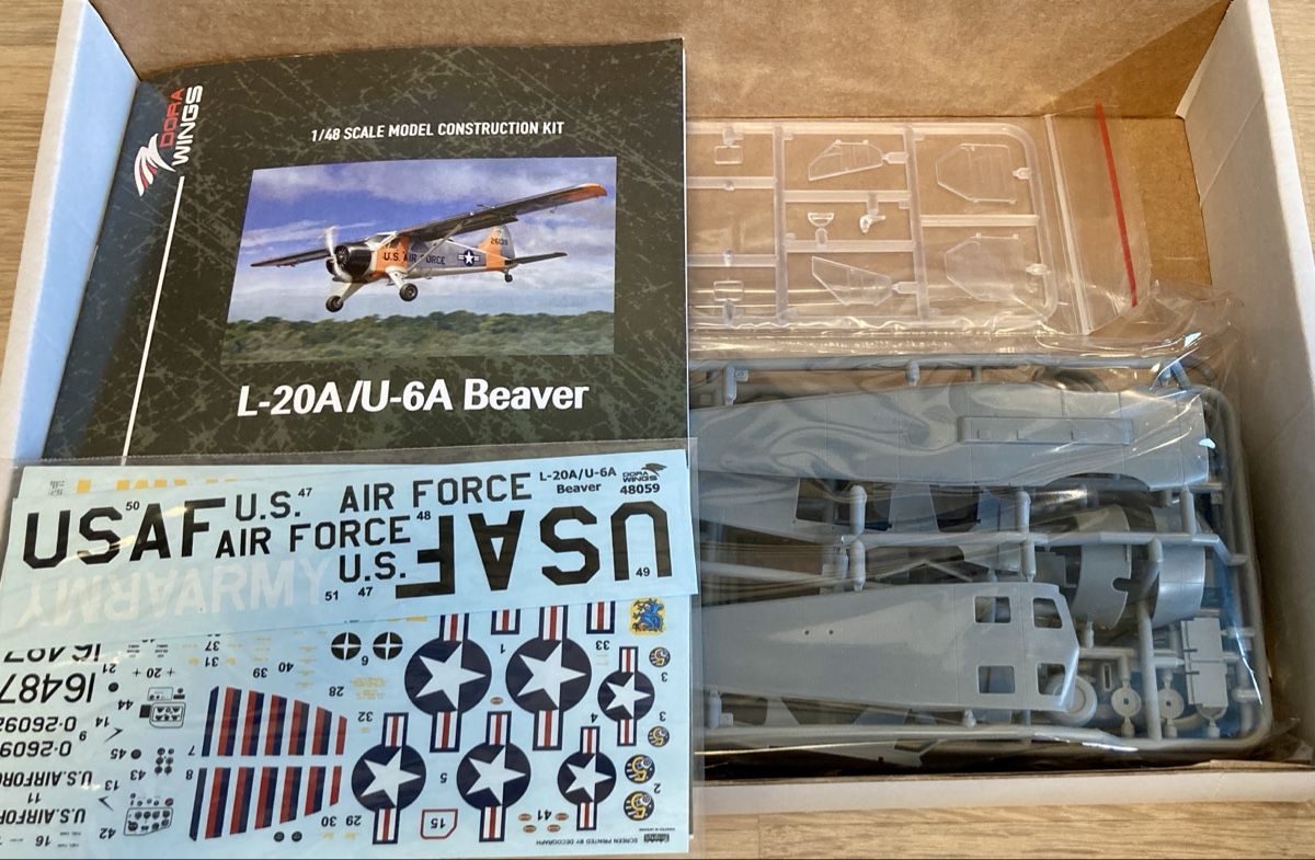 Kit di modellismo & Modellini statici: 1/48 Dora Wings DHC-2 Beaver – Nuovo (secondo la descrizione) da Muttenz venduto da TamiyaFanboy79 1