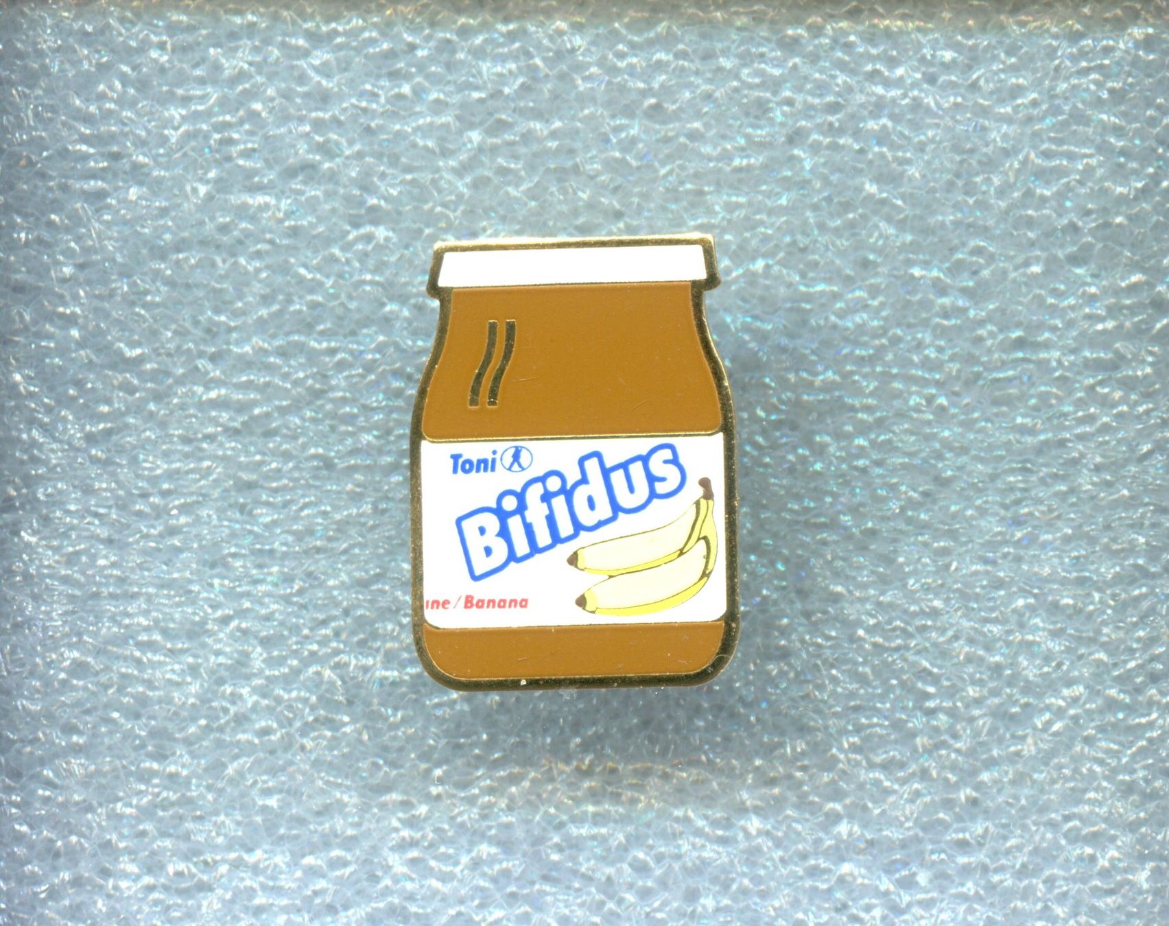 Placchette & Badge: Toni Joghurt  Bifidus Banane – Usato da Winterthur venduto da Sammleroase