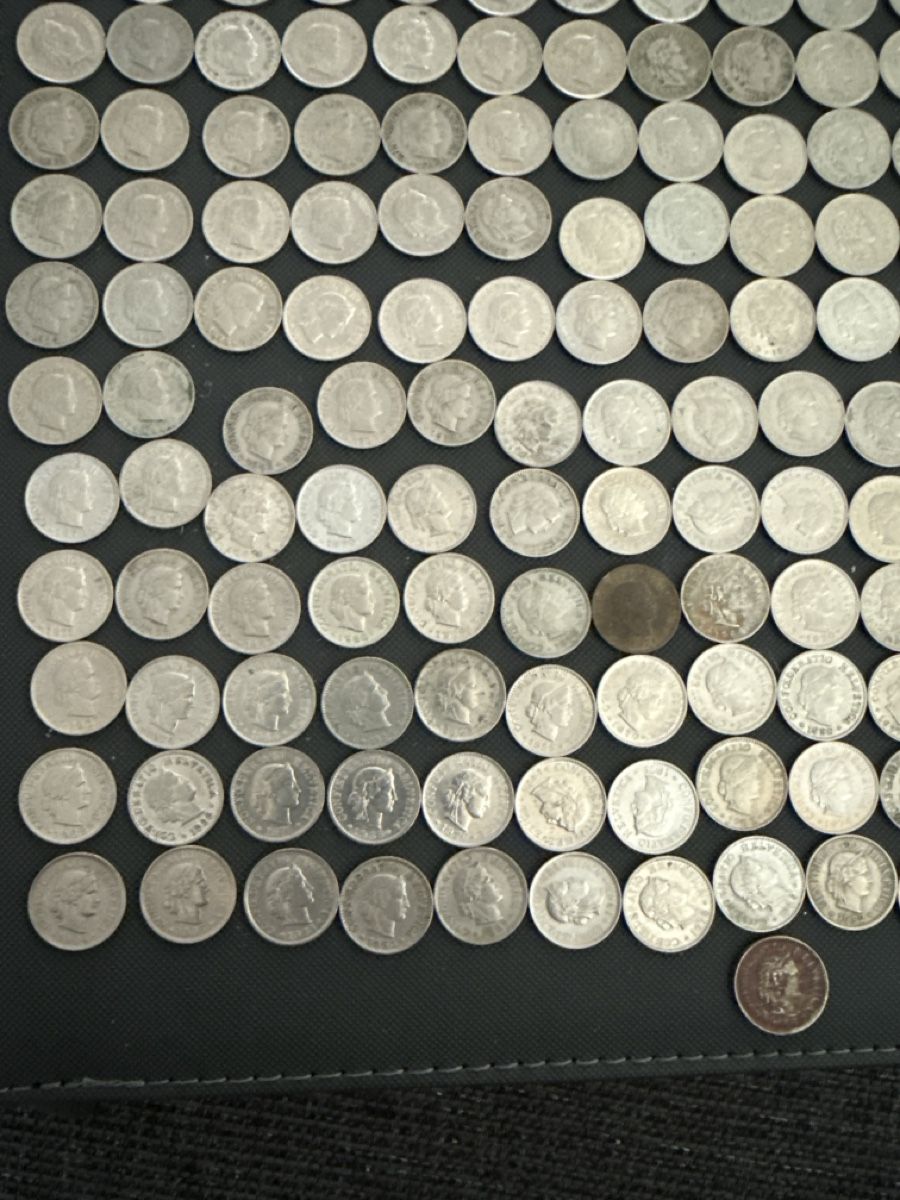 Tutti le monete: 5 Rappen Silber 222 Stk. ab 1921 – Usato da St. Margrethen SG venduto da meg_6b9w 1