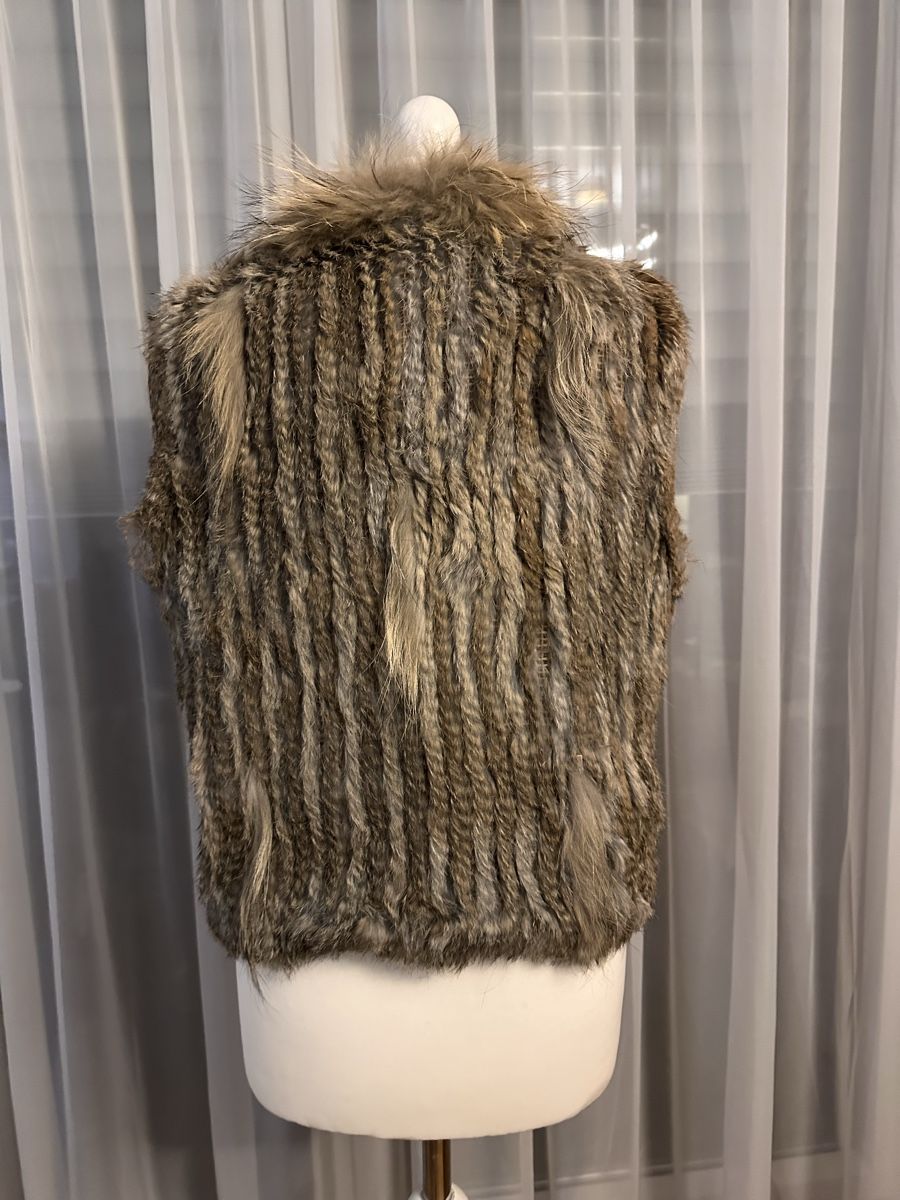 Gilets: Elegante Pelzweste, Echtfell, Gr. S/M – D'occasion à ZÜRICH par kat_k6zp 3