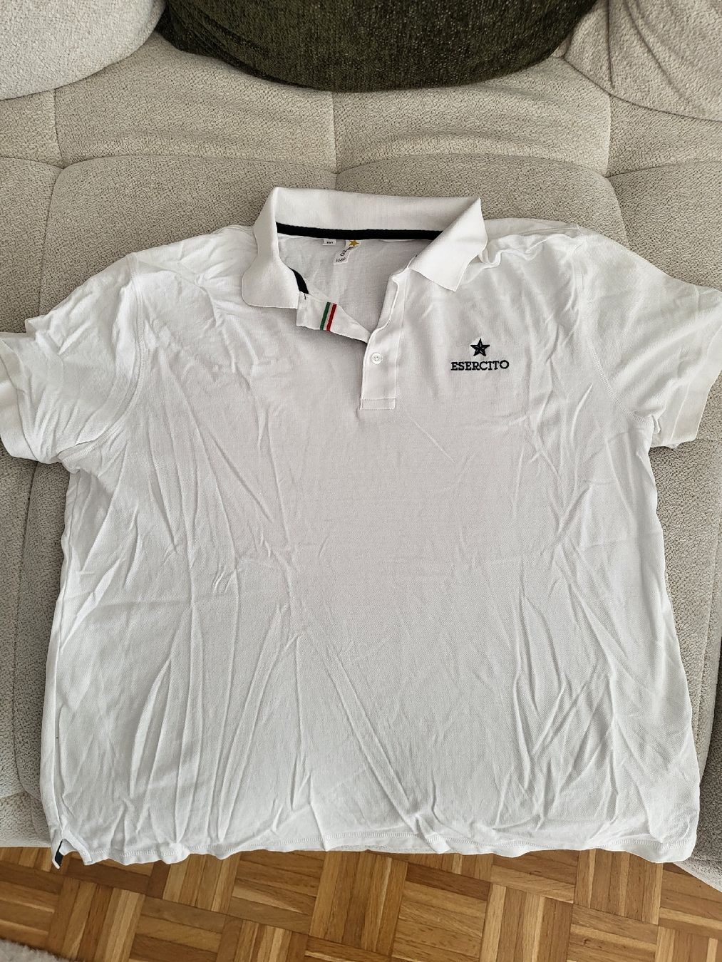 Polo-Shirts: Weisses Esercito Poloshirt, Grösse 3XL – Neu (gemäss Beschreibung) aus Bronschhofen von Vale_97 2