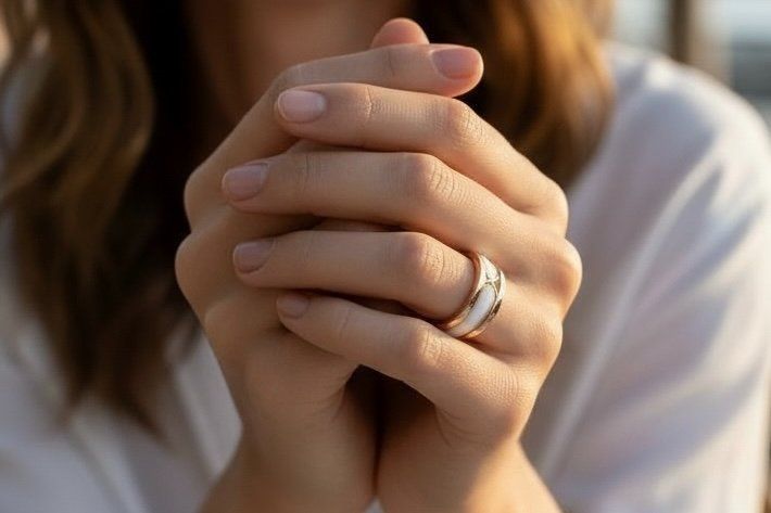 Bulgari Anelli: BULGARI, B.Zero 1 - Ring in Roségold / Keramik – Usato da Zuzwil SG venduto da artimmo 1