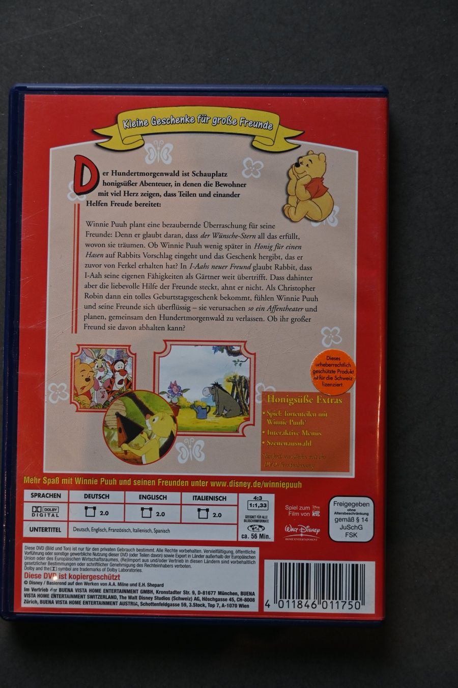 Tutti i DVDs: Winnie Puuh DVD – Usato da Dietikon venduto da Bhelbling 1