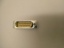 2 Stk. D-Sub Stecker 15 Polig