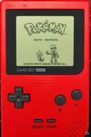 Nintendo Game Boy Pocket rot mit Pokemon Rote Edition